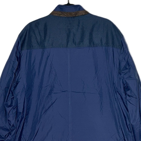 NEW Untuckit Navy Blue Rodier Lightweight Quilted Insulated Field Jacket, XL - Picture 6 of 14
